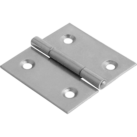 Kipp Hinge Form:A 40X40, Steel Electro Zinc-Plated, A1=8, 5, A2=8, 5 K1082.04201212